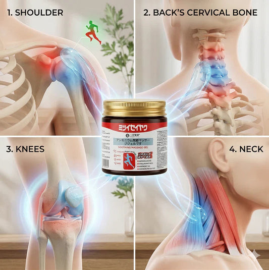 Japanese Instant Pain Relief Massage Gel (Pack of 2)